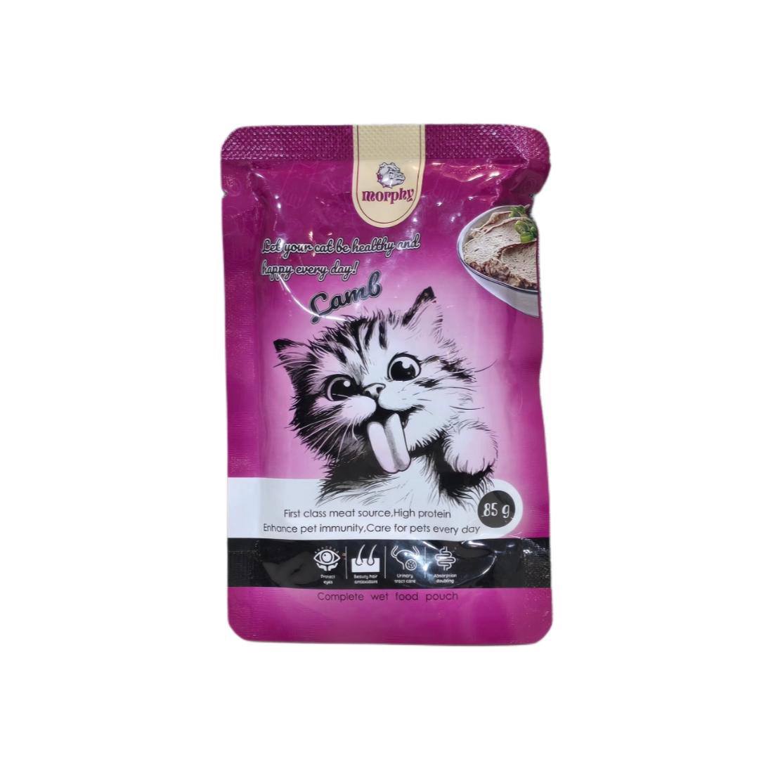 پوچ گربه مورفی طعم بره 85 گرمی morphy